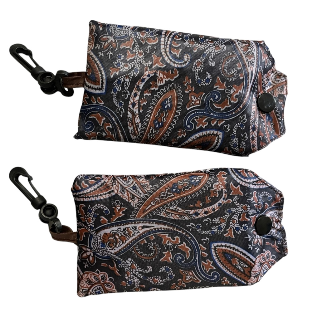 REUSABLE SHOPPING BAG KEY CHAIN